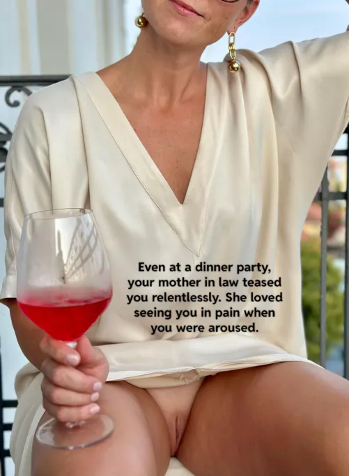 Your mother in law never stops teasing you. by Kittyward74