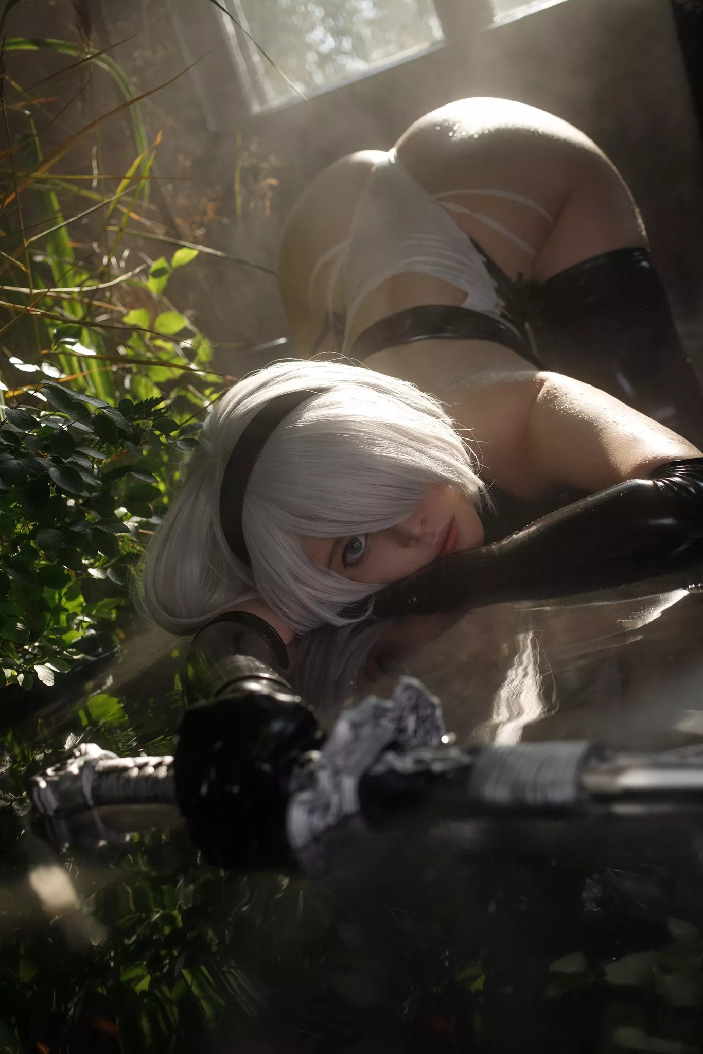 2B (NierAutomata), by Vinnegal posted by NhoEskape