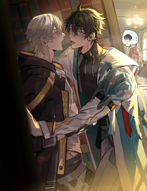 Caught in the act [Honkai: Star Rail] by oh_bollocks_