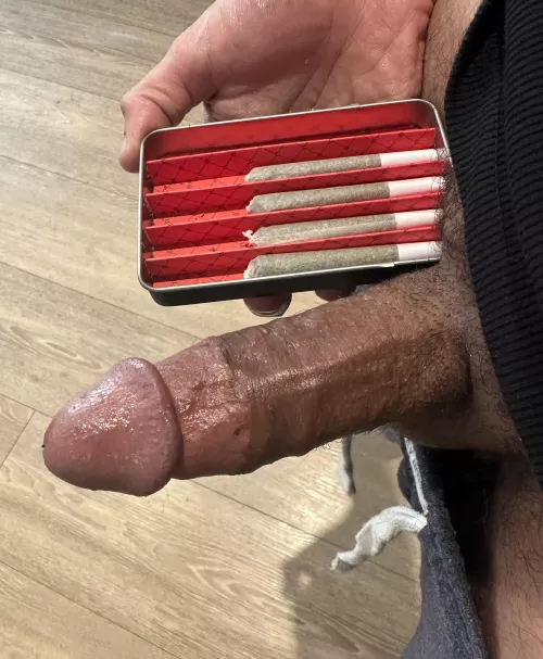 Challenged [M]yself to an edging session for Sunday funday, I can only cum when these joints are done! by hiddenthrowawaay