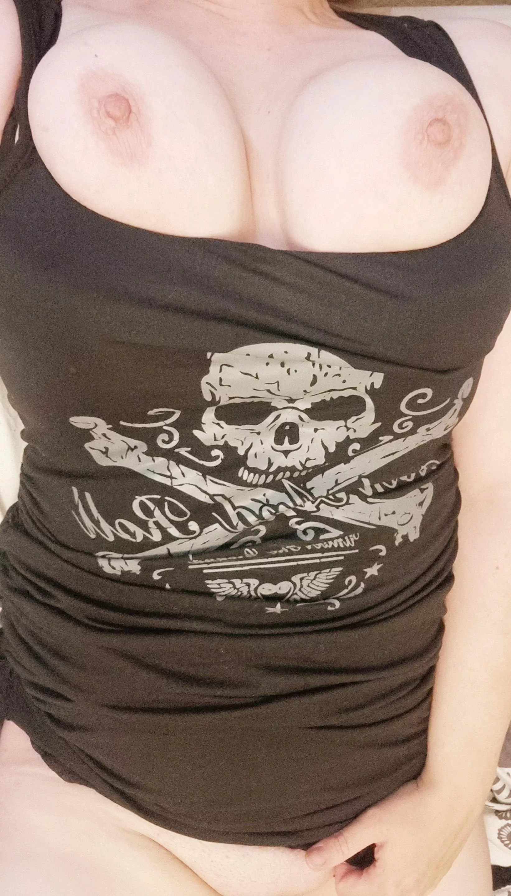 Dress pulled down and up....can't wait to feel your cum! posted by BoobieWhamWham