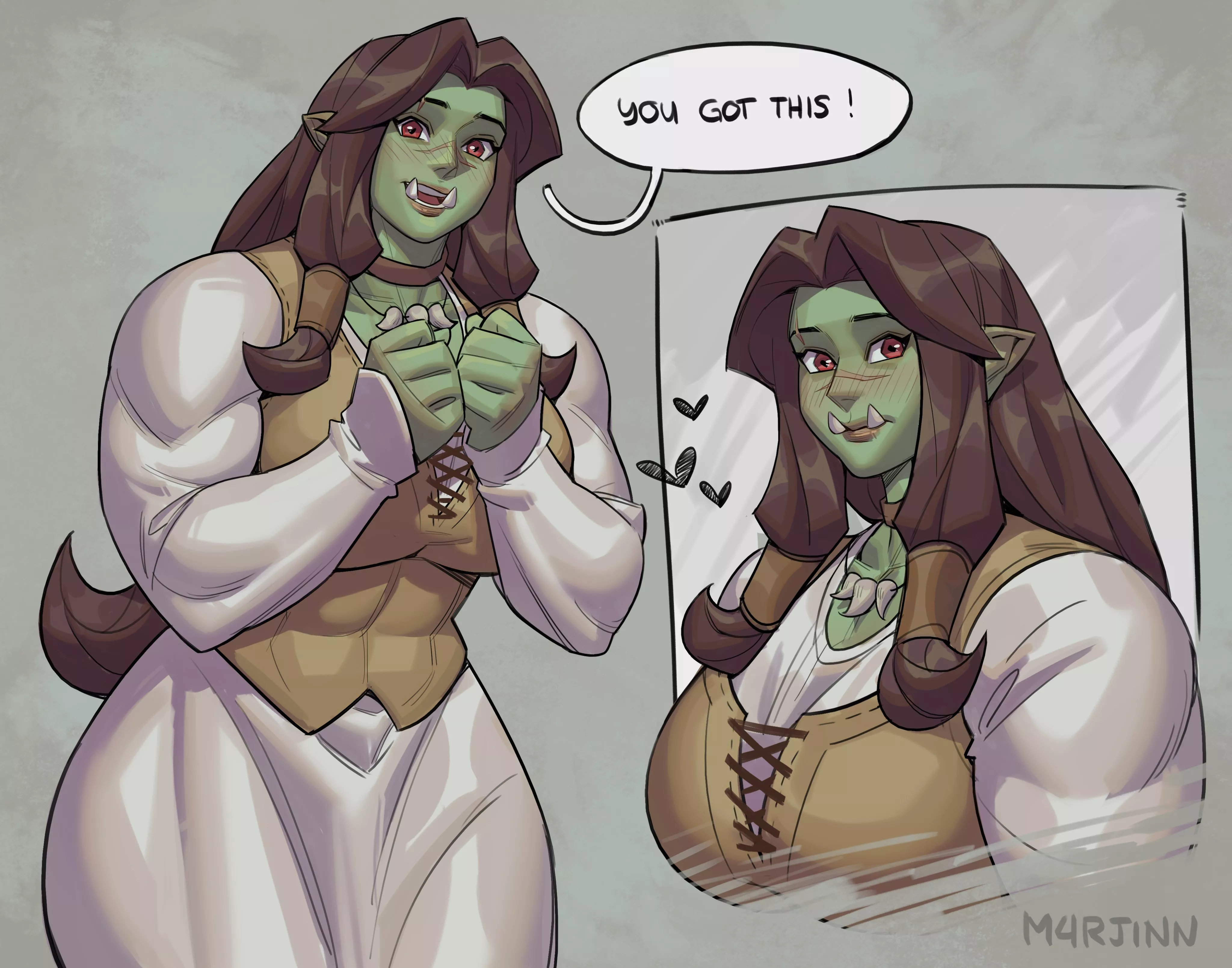 Fraeya moral support (@m4rjinn) posted by TheTMoneyMan