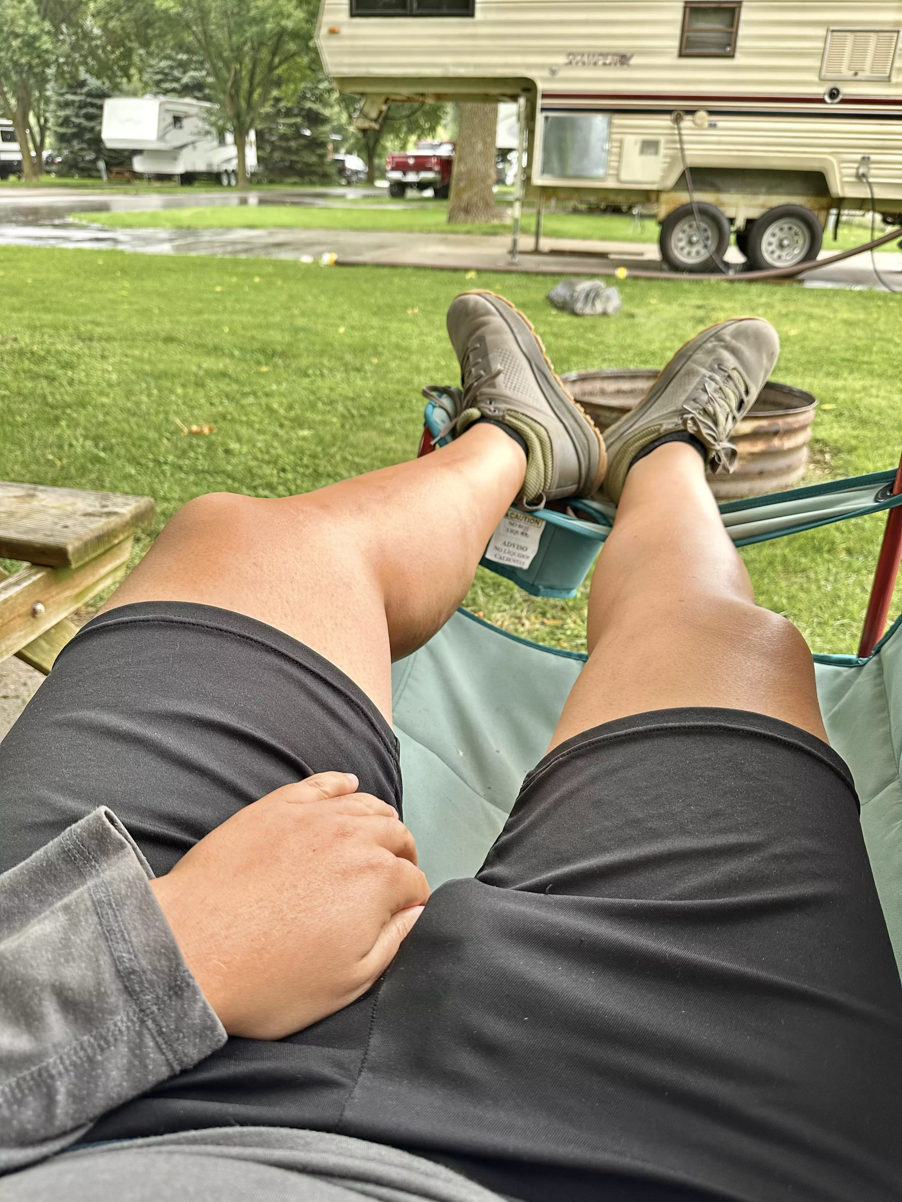 Hi! I’m your new single camp neighbor 🙈 Care to join me for a coffee? posted by mr_midwest_mark