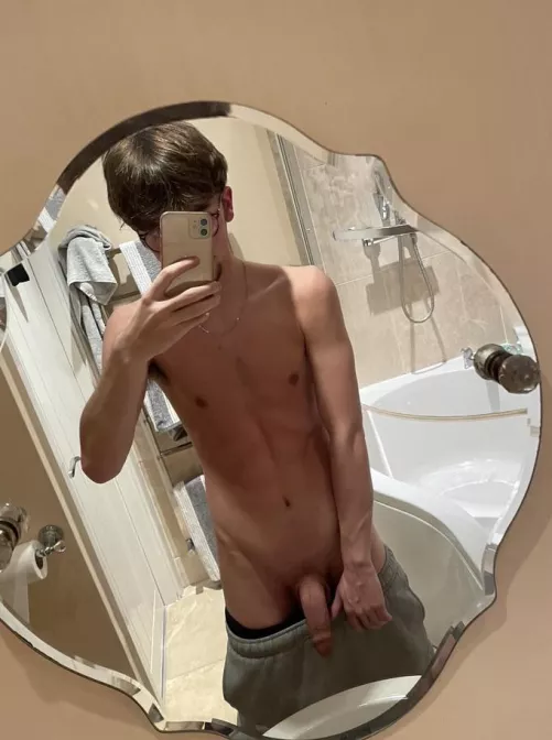 I’ll be honest, I wish you was here to get my big softie hard… by HugeTeenRod