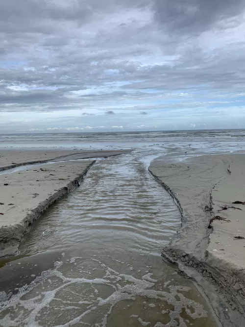 Pirates Beach, TX; after a storm by Disastrous-Soup-5413