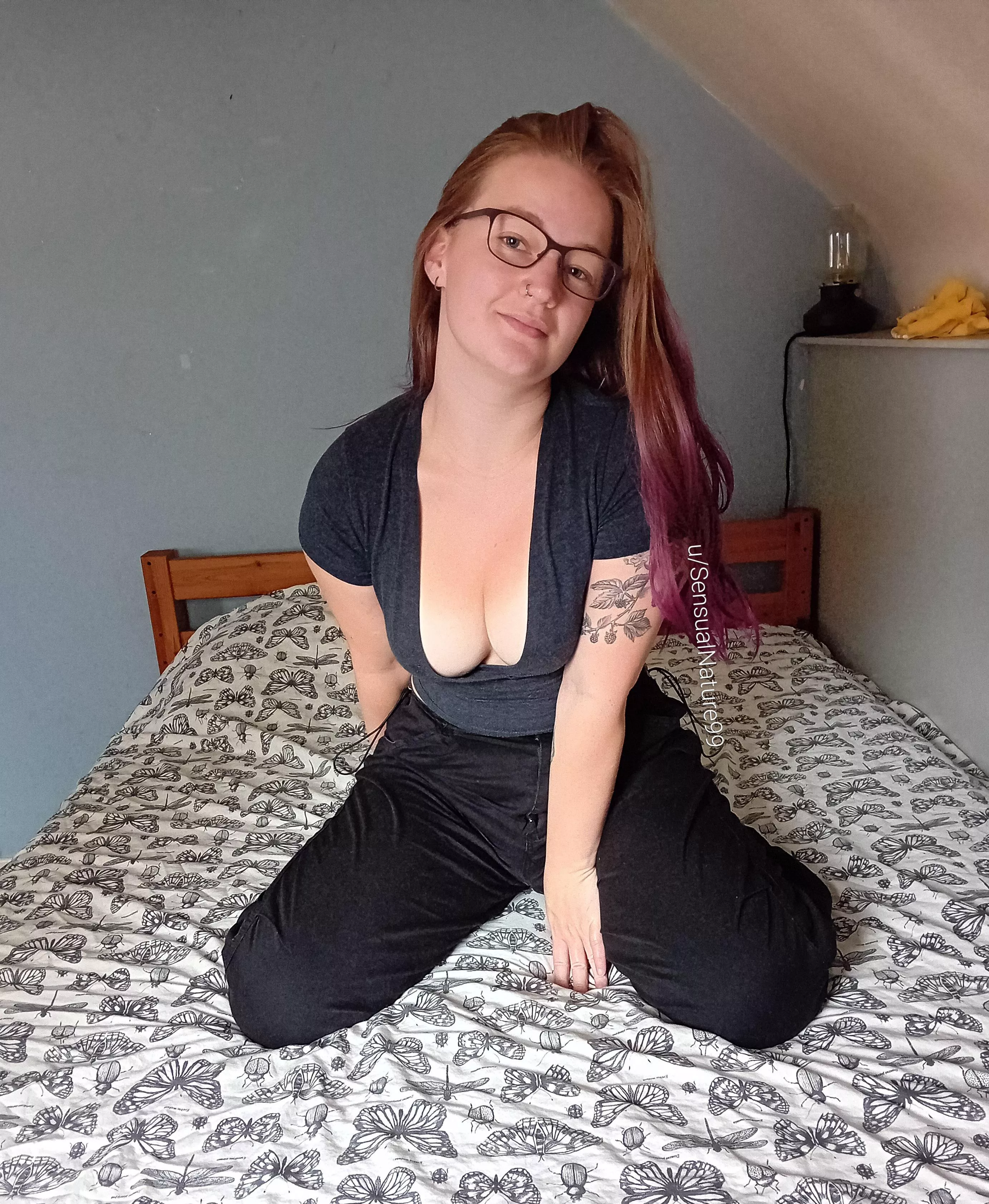 Since I'm already on the bed... posted by SensualNature99