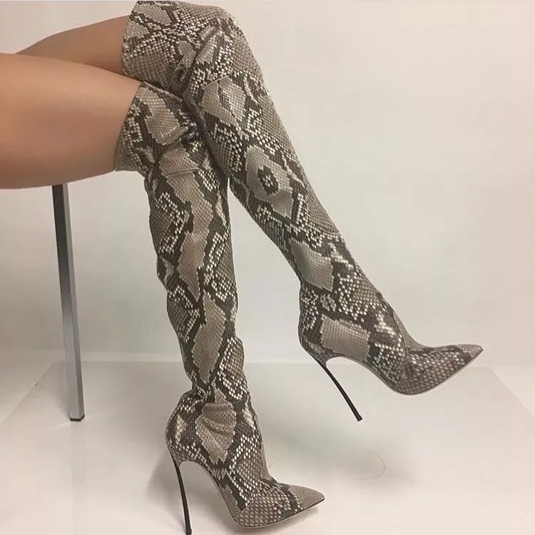 Snakes ? No, but boots sure! posted by tablechairyeah