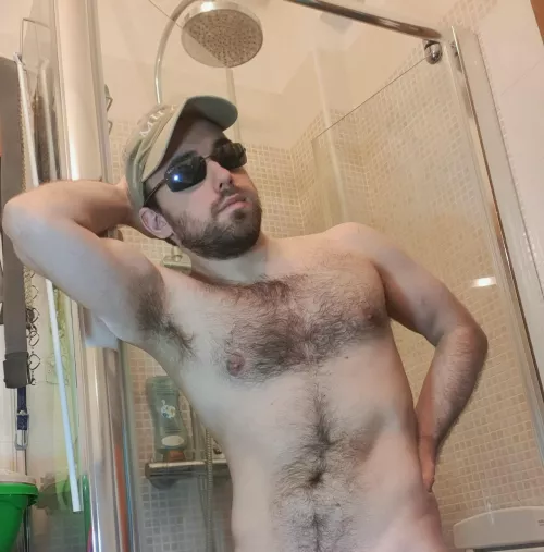 Sniff my armpits in shower? by Naughty_Alex1