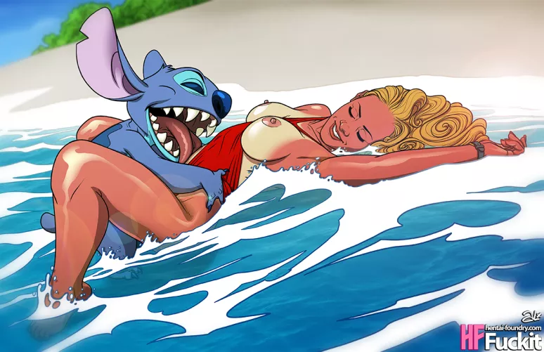 Stitch x Lifeguard (fuckit) [Lilo & Stitch] by EnigmusPrime