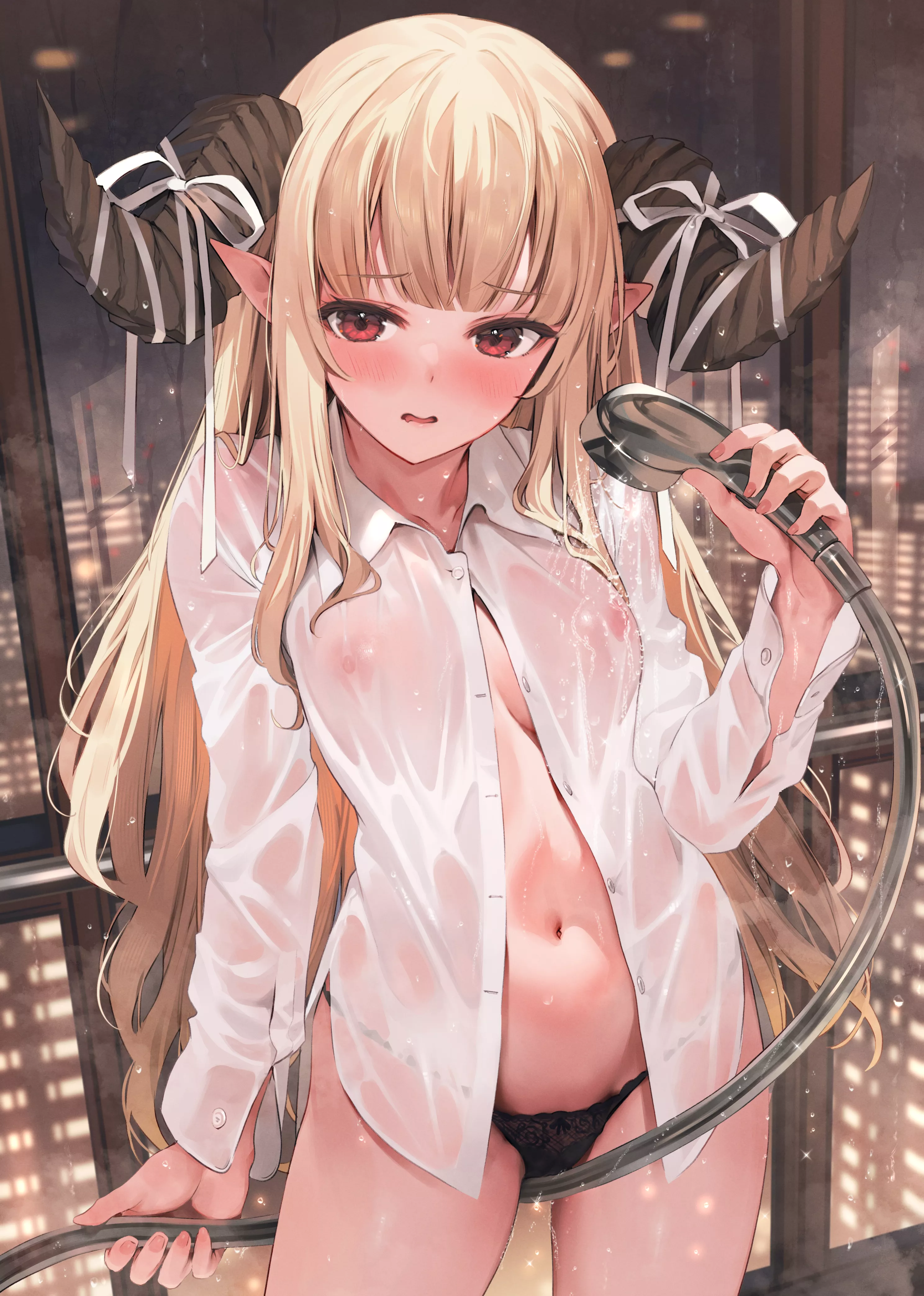 Taking a shower [Paseri] posted by owo_alt_for_hentai