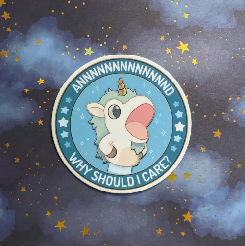 Unicourse Stickers ✨💙 by MajesticOcelolArt