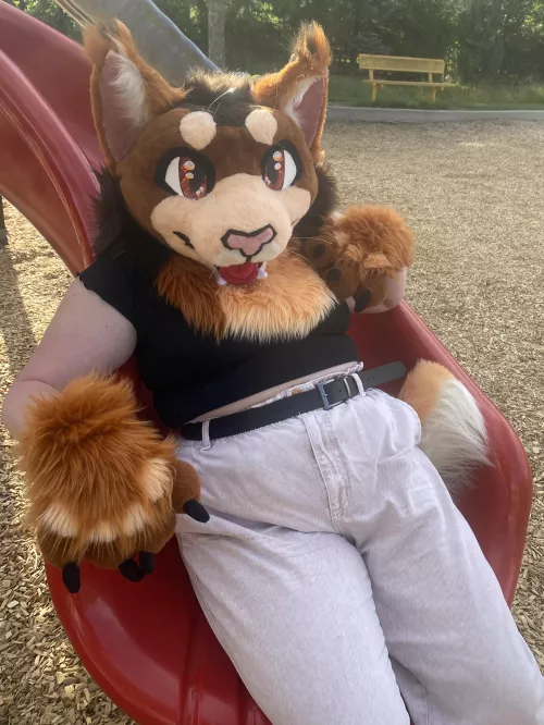 Would you go to the playground with him? by randomflowerz