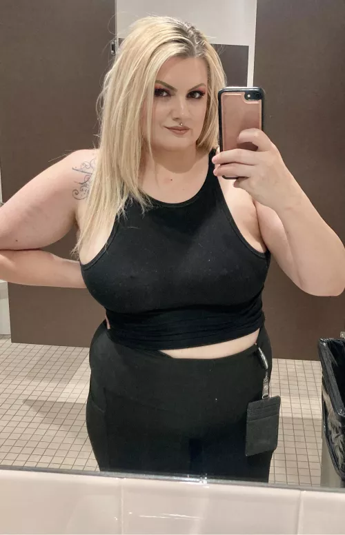 Braless at work! First post here 😏 by Belflock