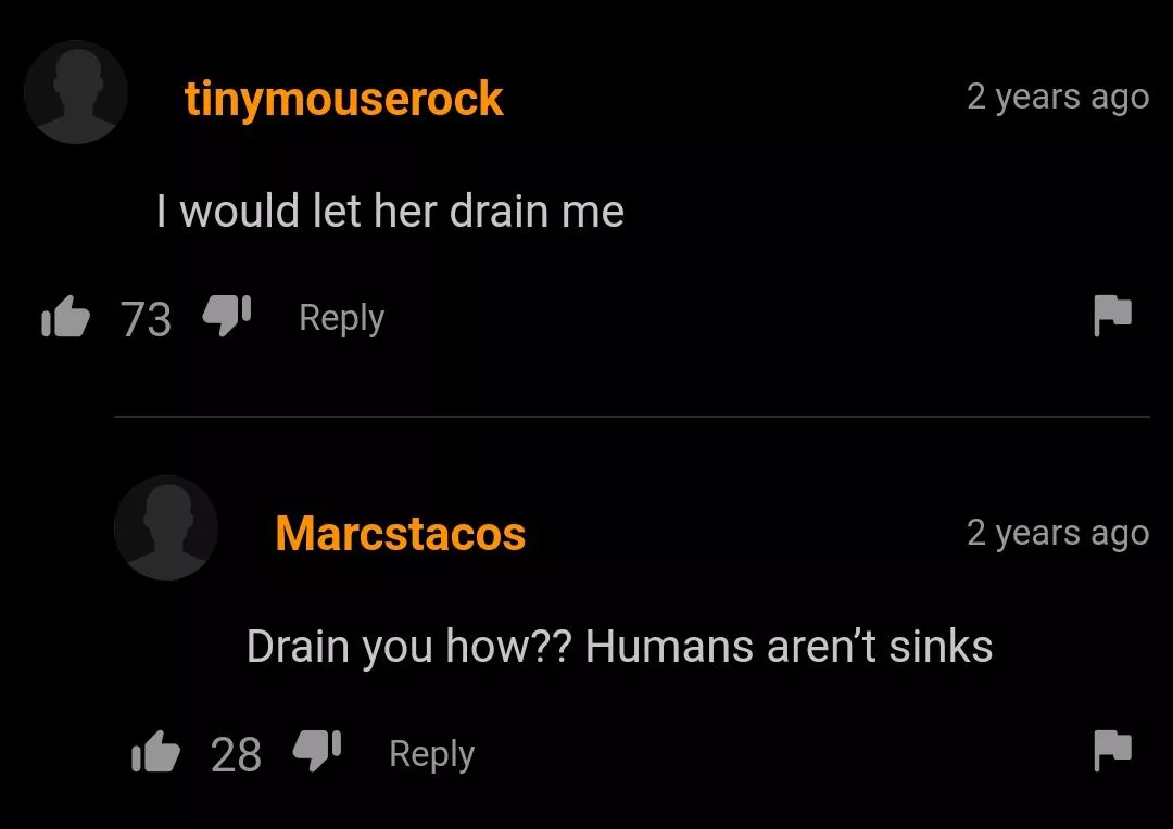 Bro thought he was a sink posted by Jegergrimogdum