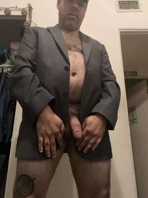 Getting ready for work by muddydirt17