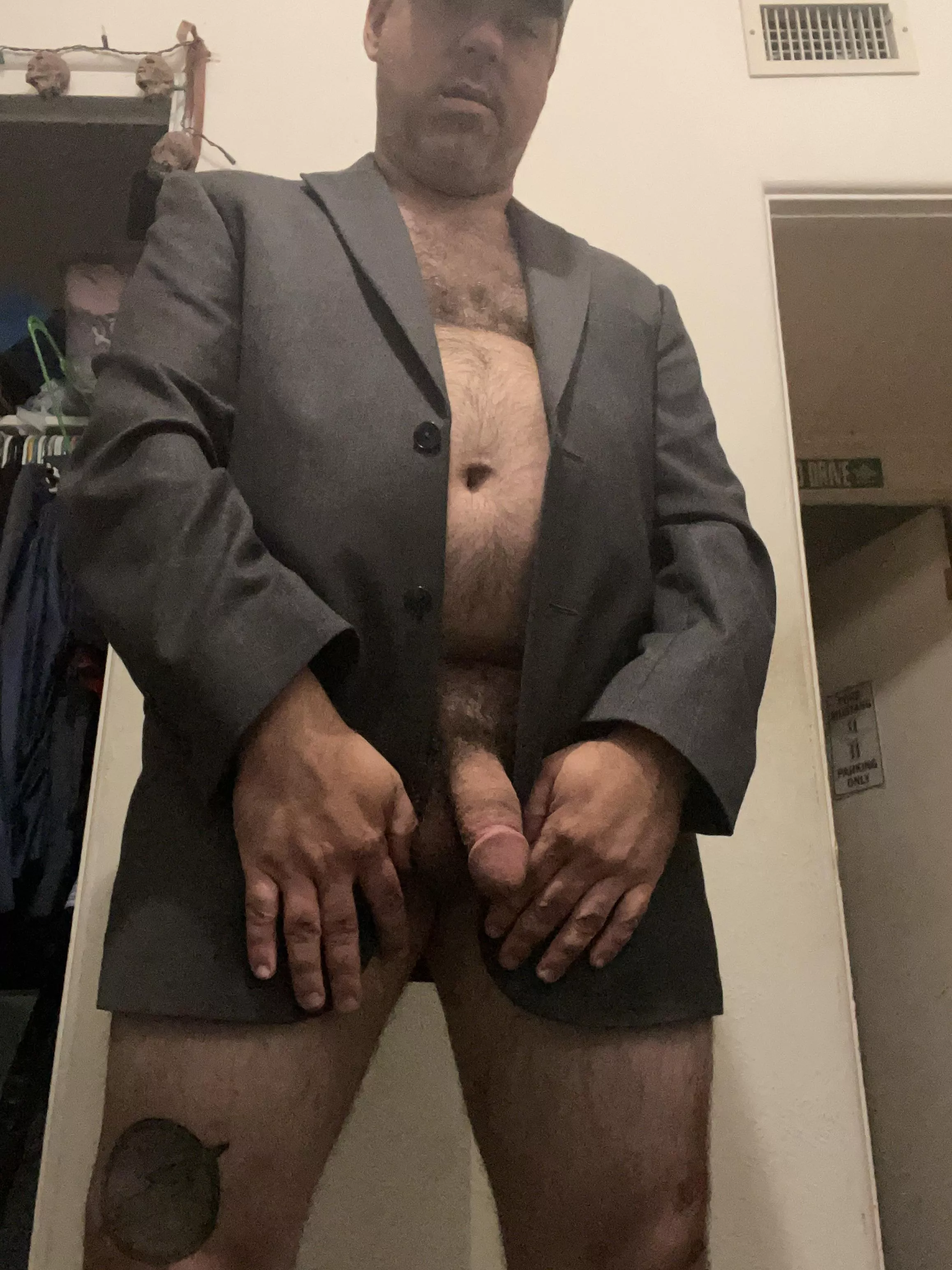 Getting ready for work posted by muddydirt17