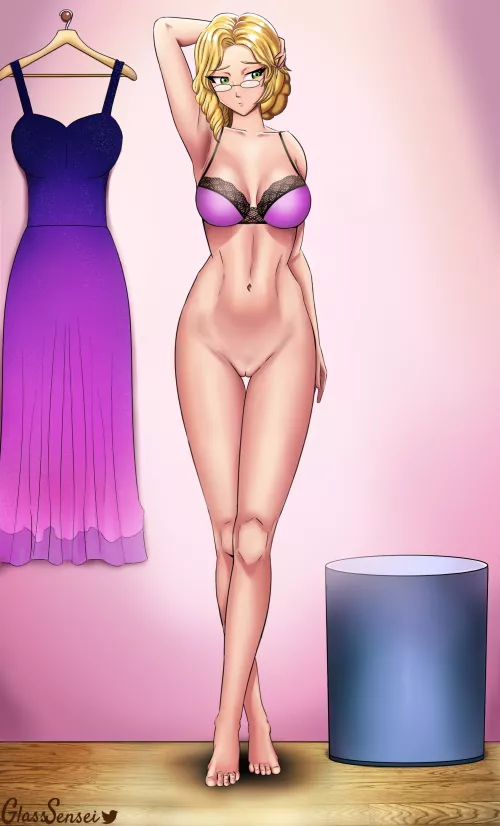 Glynda Goodwitch by me by Glass_Sensei