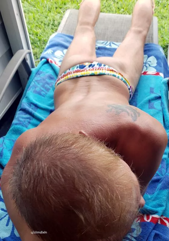 Great for tanning posted by slimdixin