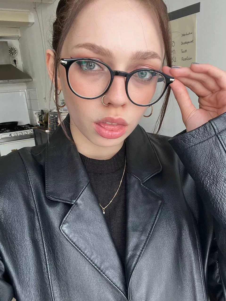 How I look in glasses posted by ShrillyLeave