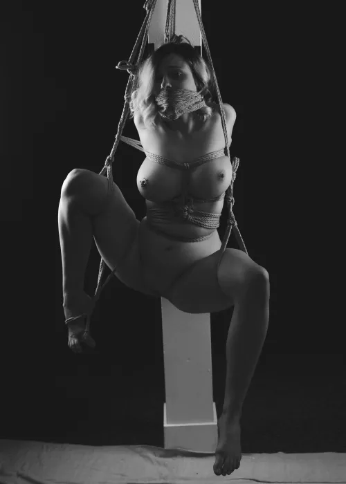 Post tied, naked and exposed by Knottydevil