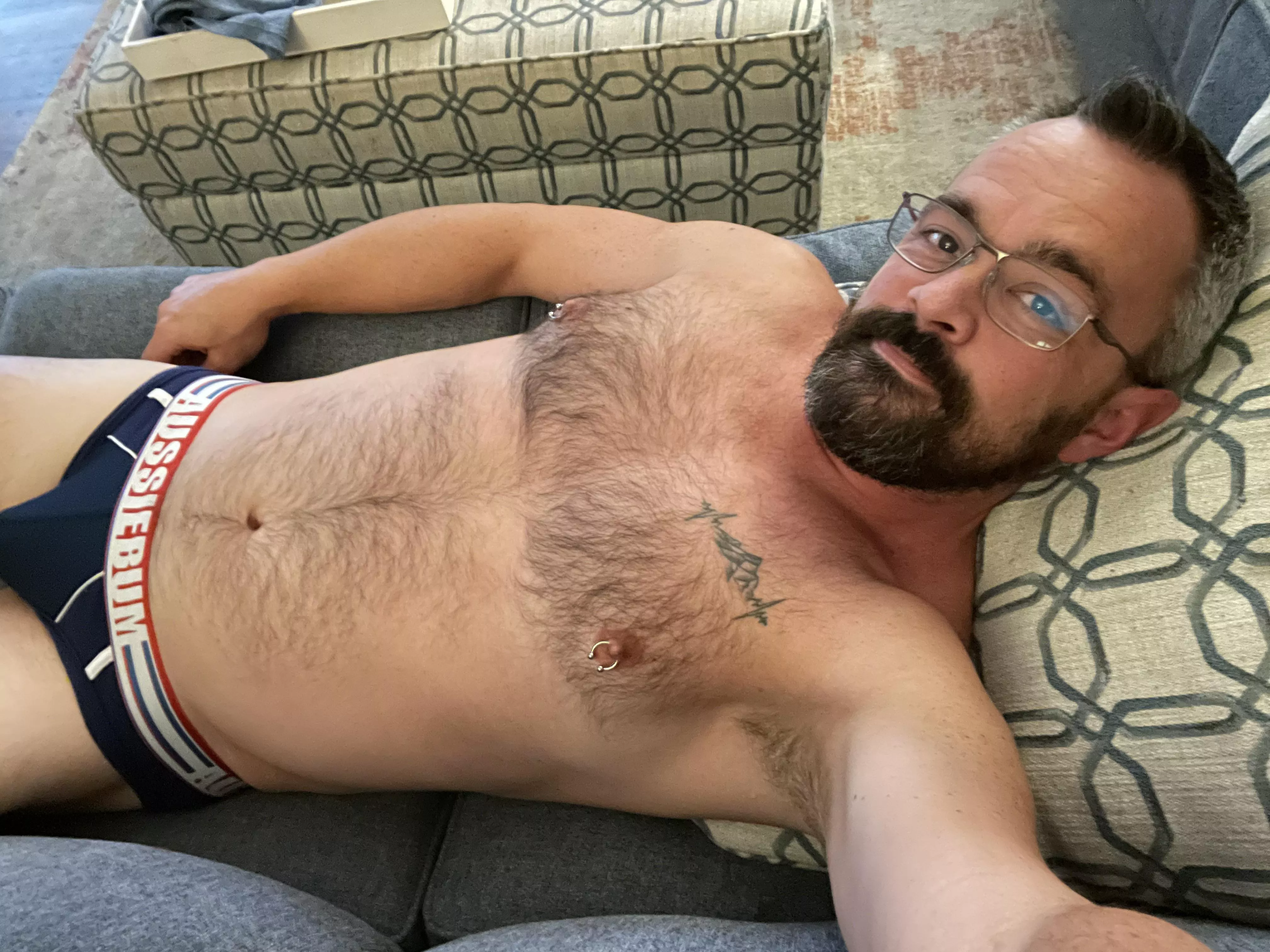 Who wants to cuddle with daddy? posted by iowacowboy77
