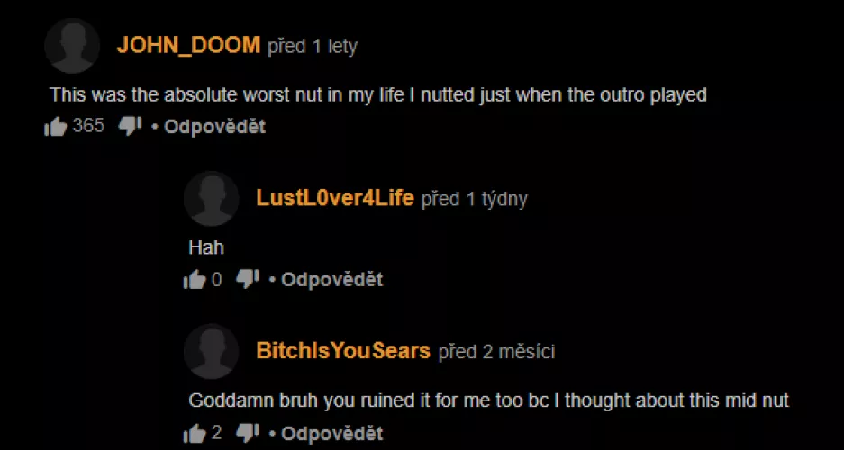 Yeah I wouldnt want to cum to that music aswell. by Hovacekcz