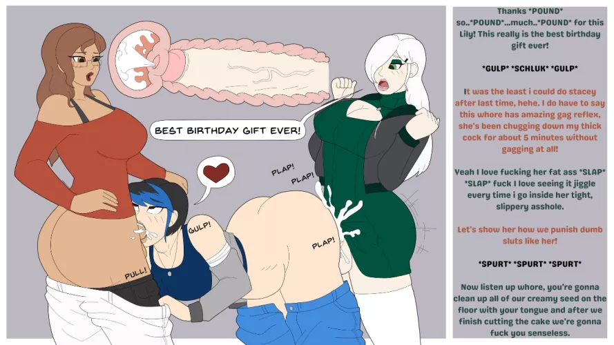 Birthday Gift For a Futa [ Spitroast ] [ Futadom ] [ Artist : Yamo7 ] ((COMMS OPEN DM)) by Plastic_Ad6349