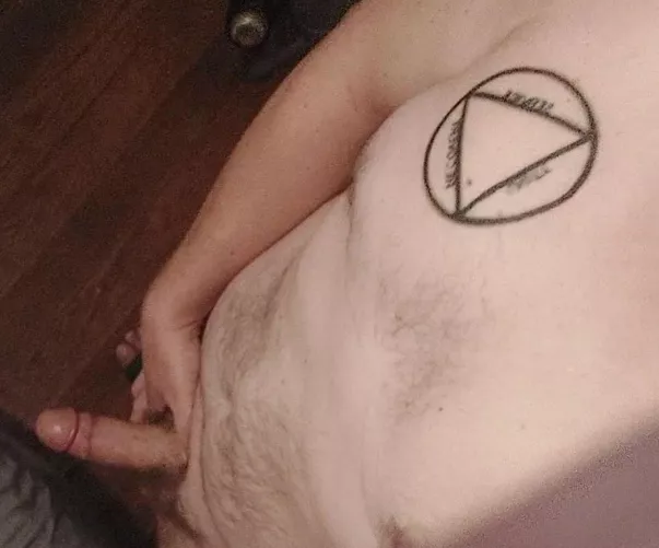 Chubby with a chubby by flapjackbuttcrack