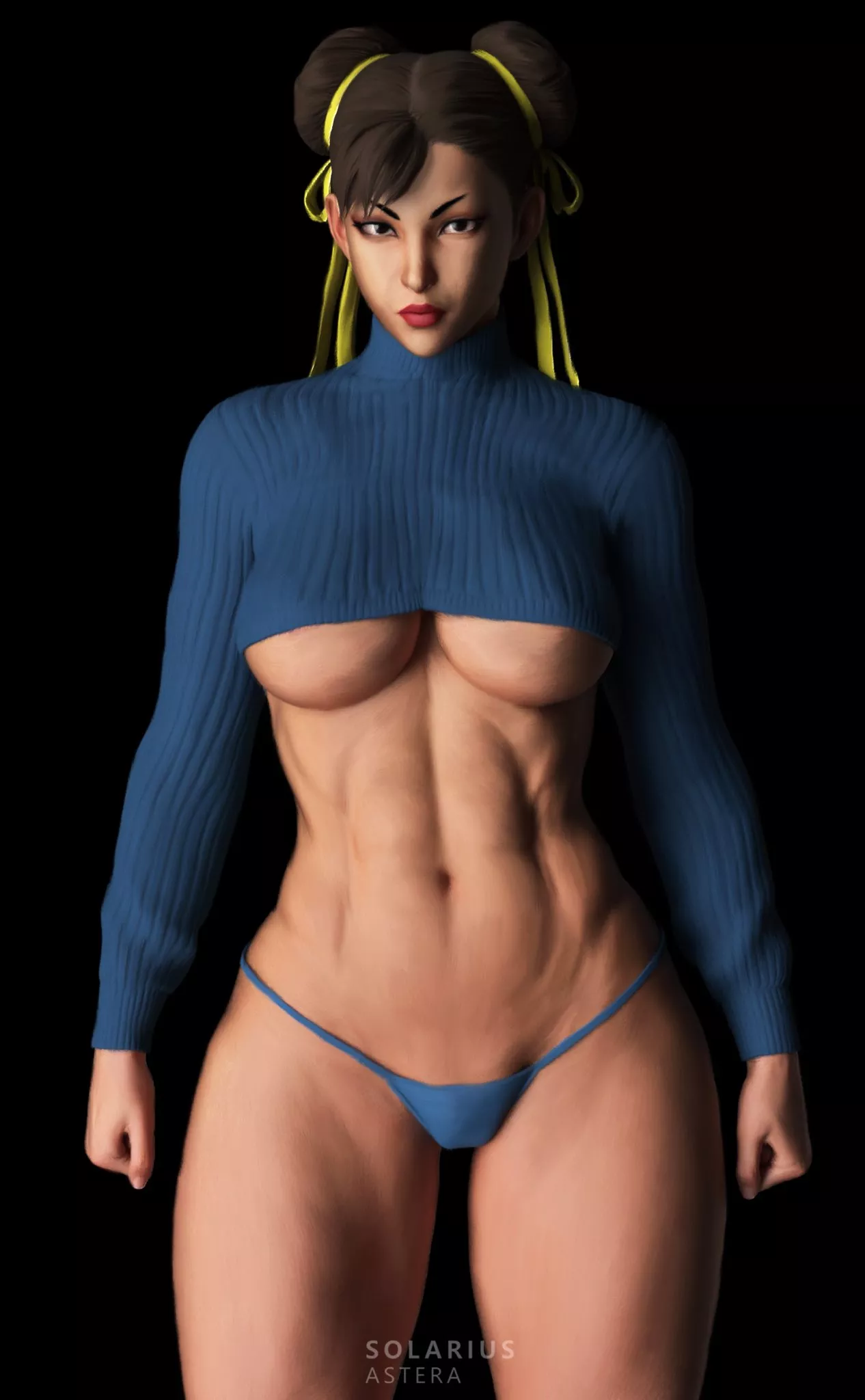 Chun-Li (Solarius Astera) [Street Fighter] posted by Kuro-Oji