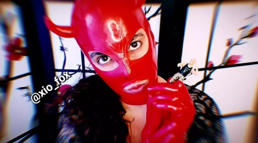 How about some devil's hood? by Mistress_Xiomara_Fox