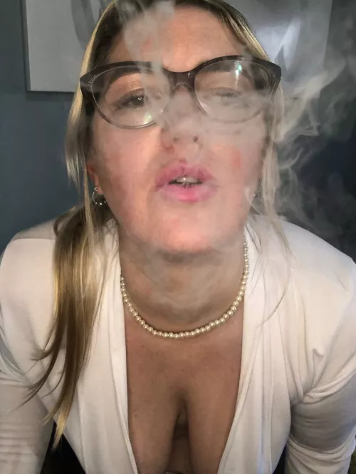 i want to throw the smoke in your mouth by Granlady77