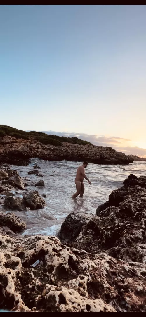 Is that called “chubby dipping”? 😂😂 by BigGuy6ft4