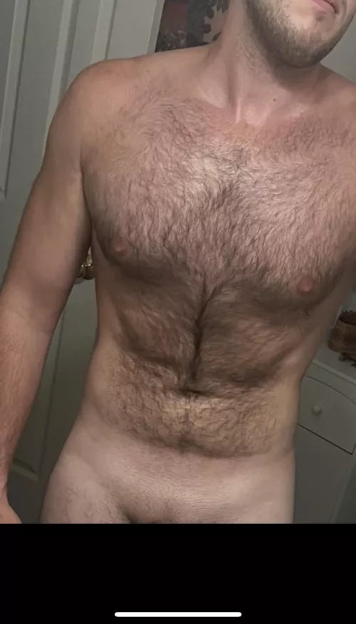 Never lost a chest hair off by akimbopenis