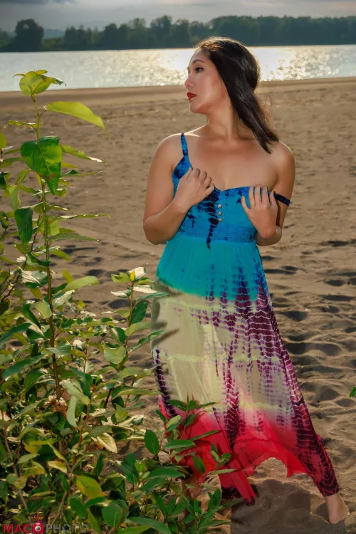 On the Beach with Nanci W. by nwglamourguy