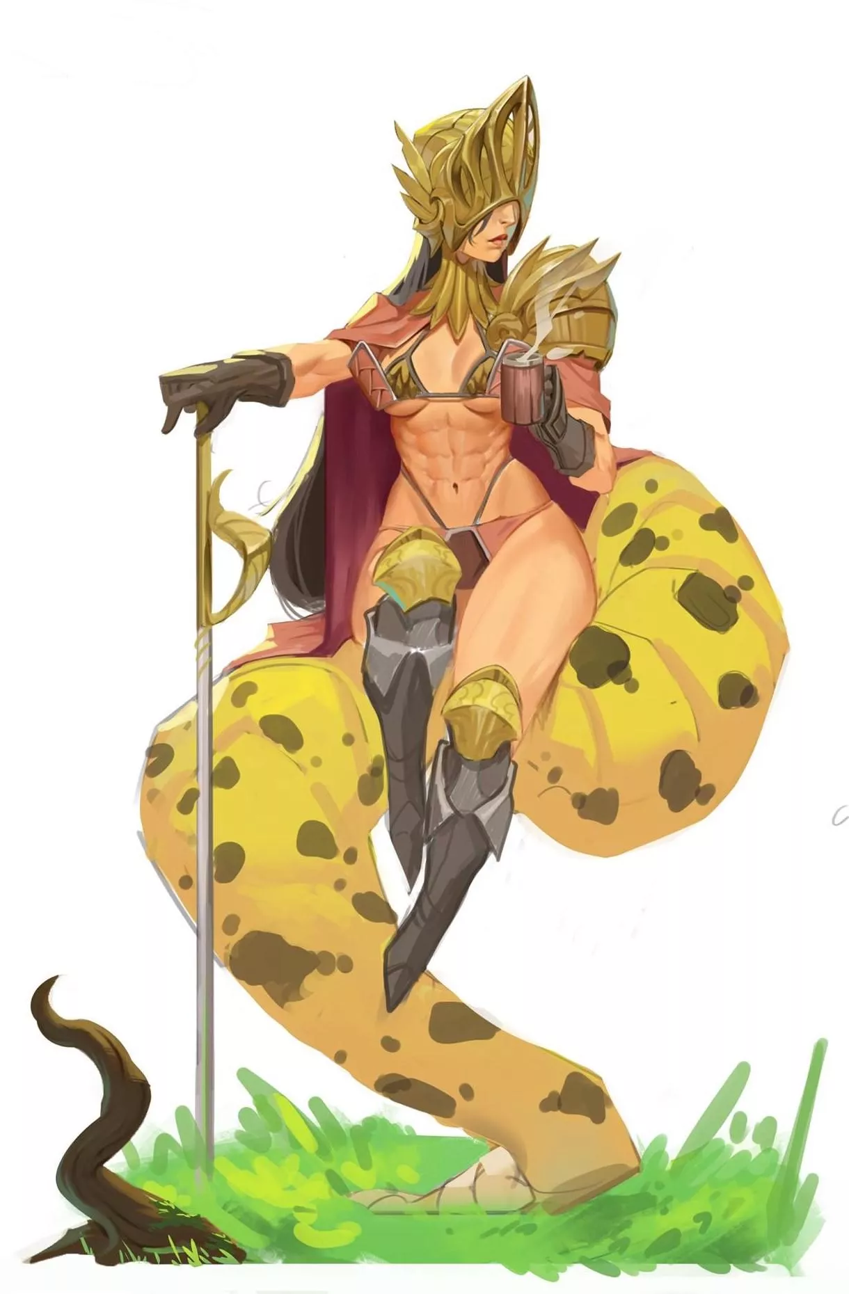 Snake Knight [Original] posted by Kai0704