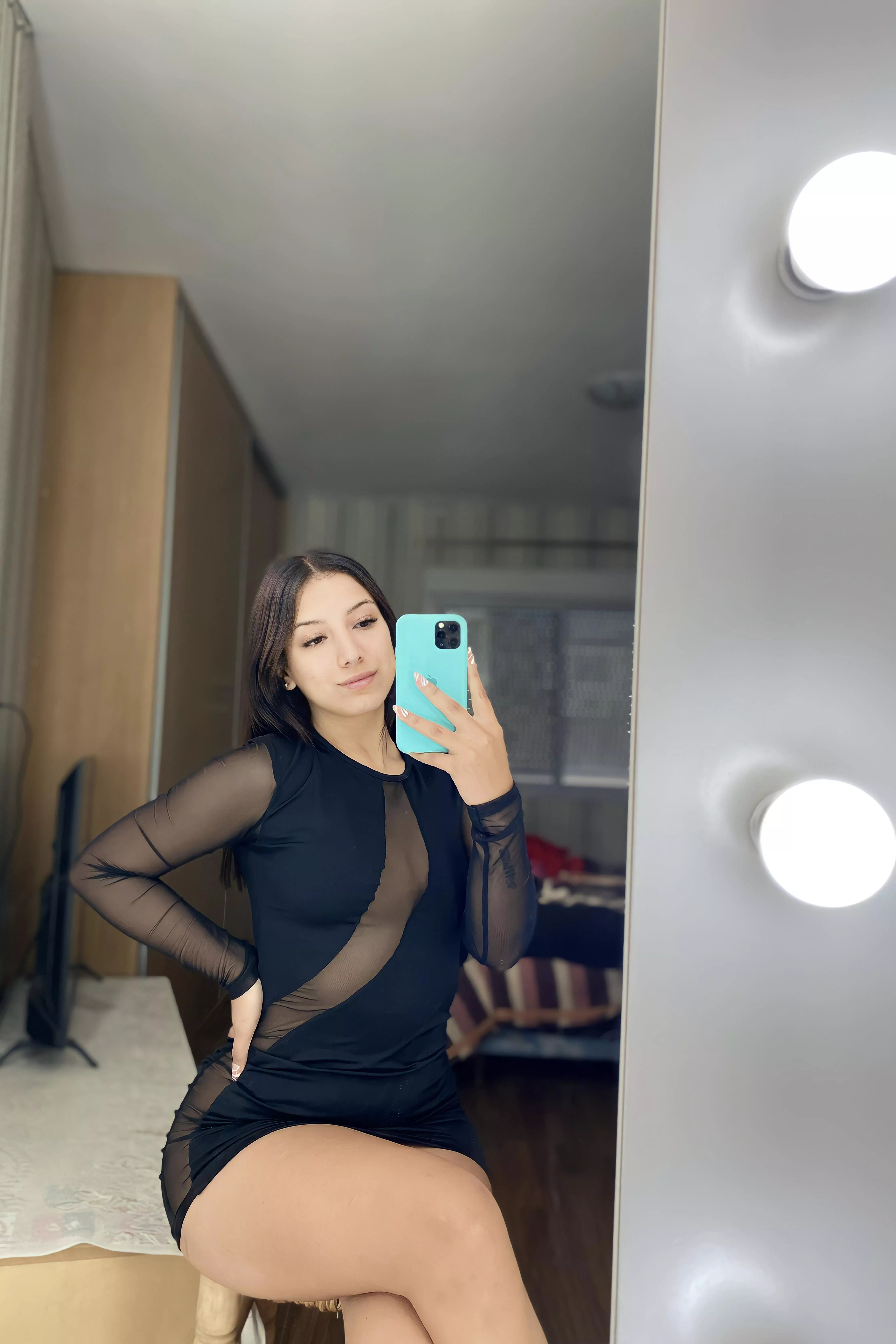 They told me black dresses suit me, is that right :) posted by ConstantSituations