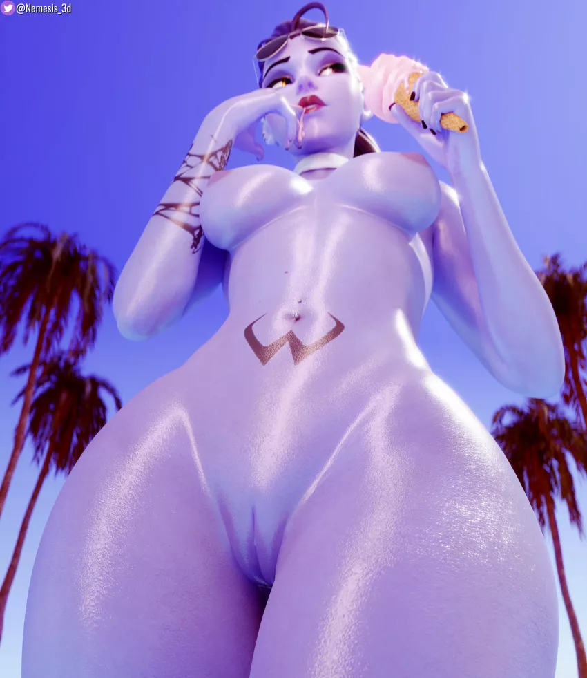 Widowmaker [Overwatch] (Nemesis 3d) posted by Kyoto709