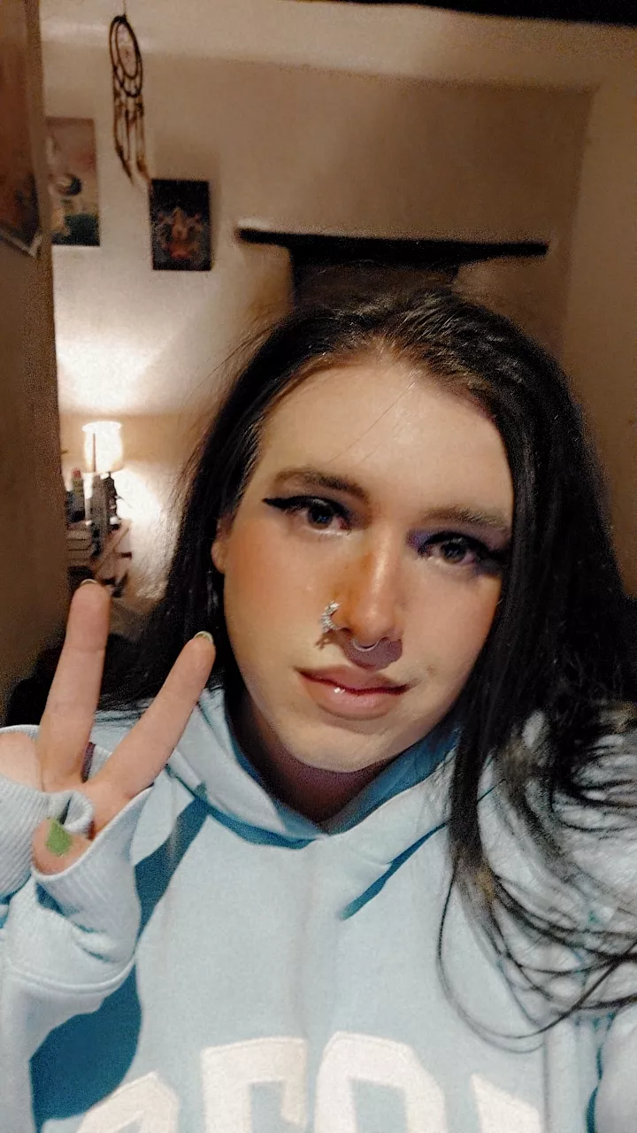 Am I cute or hot yet? 👉🏻👈🏻 posted by MicaMelody