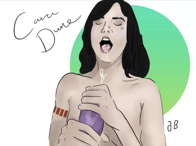 Cara Dune get cummed on (By me) by Helpful-Beat7400
