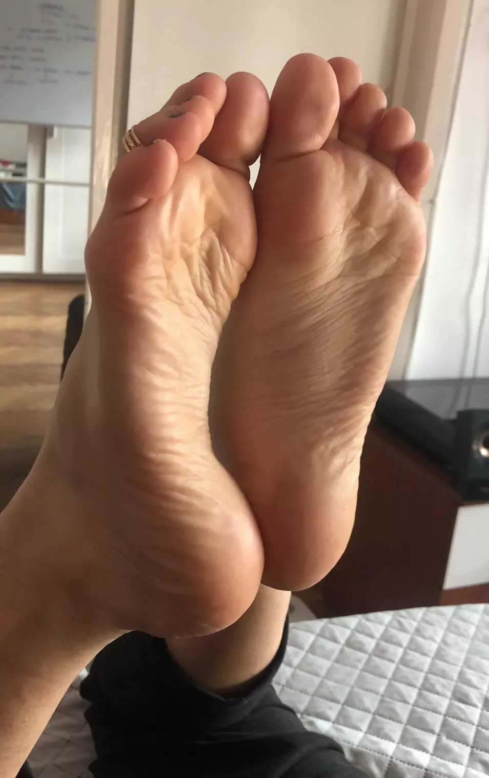 I love it when you stare at my feet ☺️ posted by aimee_feet_queen