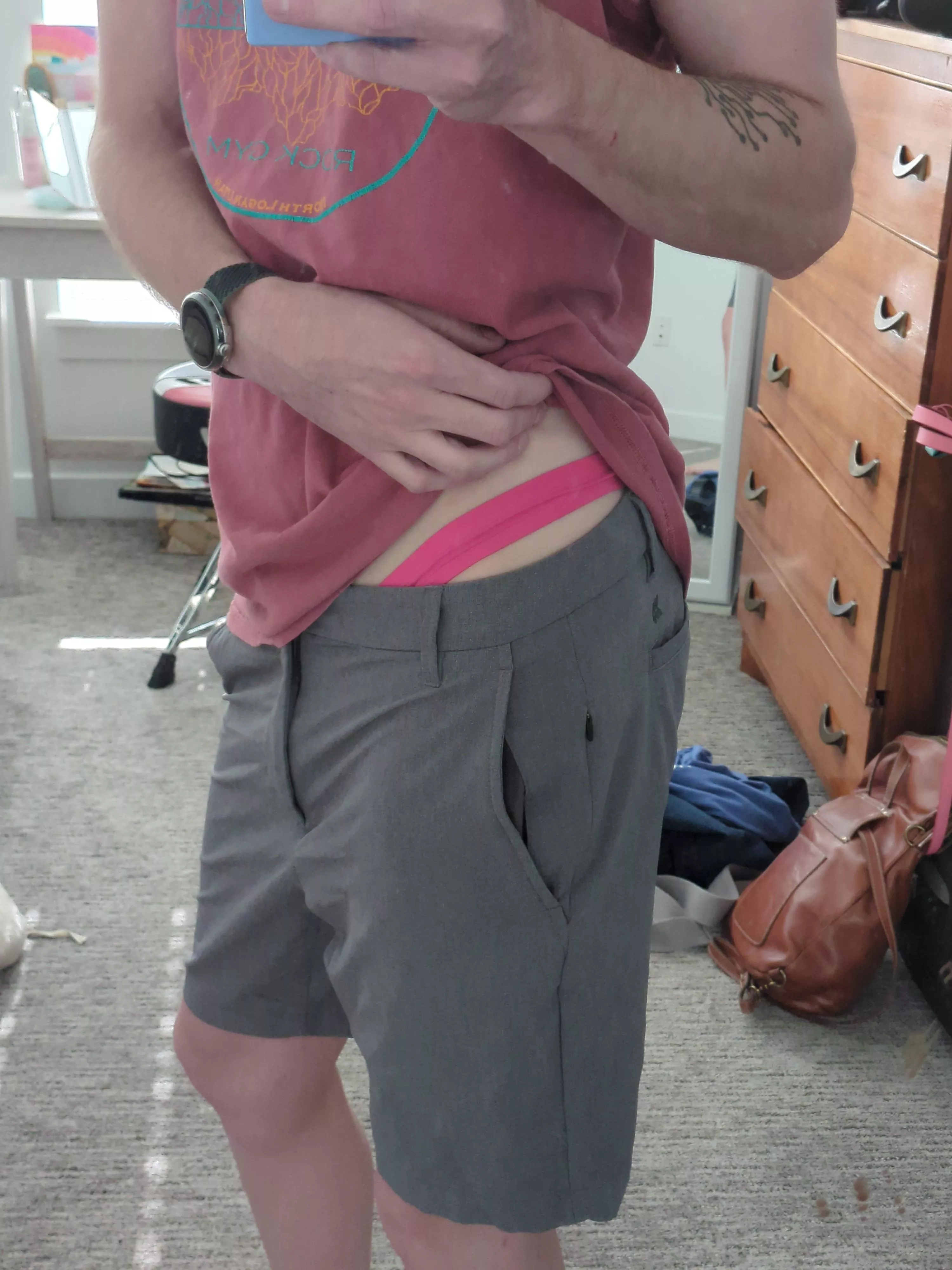 On Wednesdays we wear pink. posted by dionysusInSLC