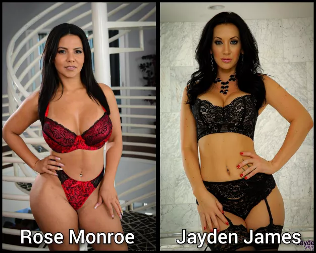 pick one - Lingerie milf battle round 2- [Rose monroe] [Jayden James] by abo_oba73