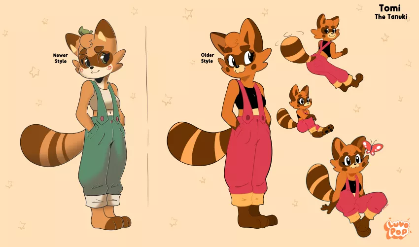 Should I redesign this OC? :< (by Luvopop) by luvo_pop