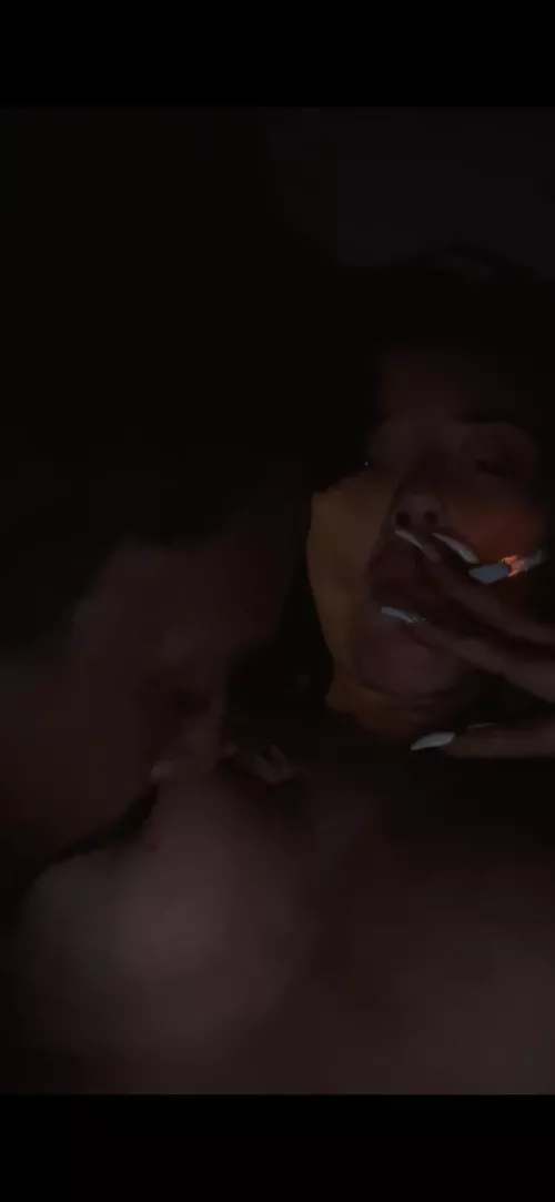 Smoking makes me & him naughty 😈 by chelsieminx