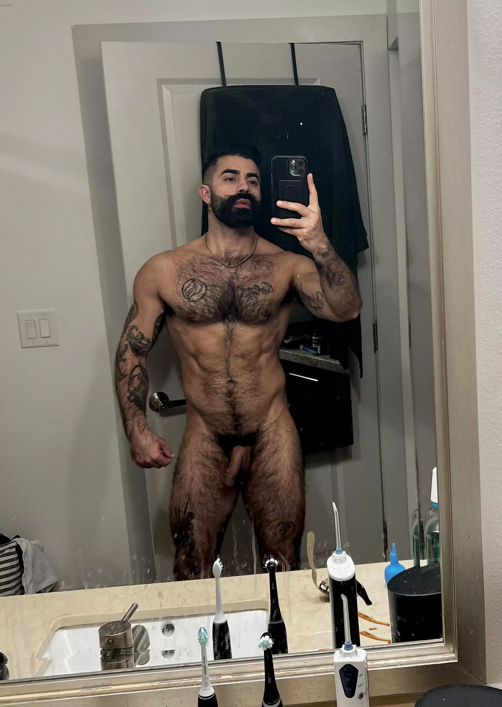 Uncut hairy latino daddy posted by MooseDaddy999