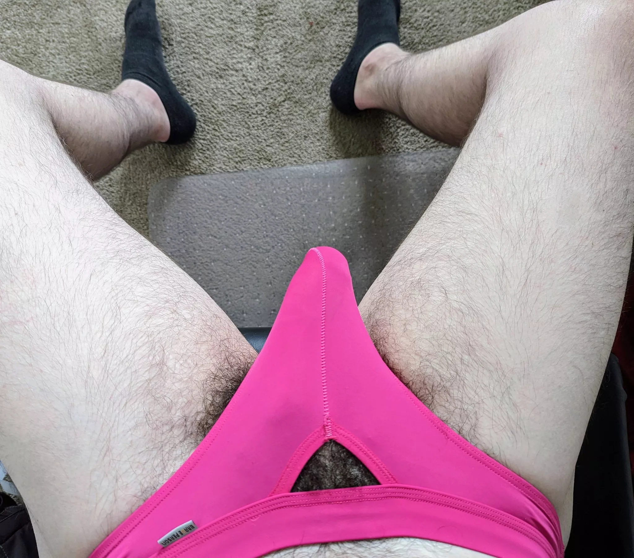 Work from home attire. 😏 posted by KinkyDadsOF