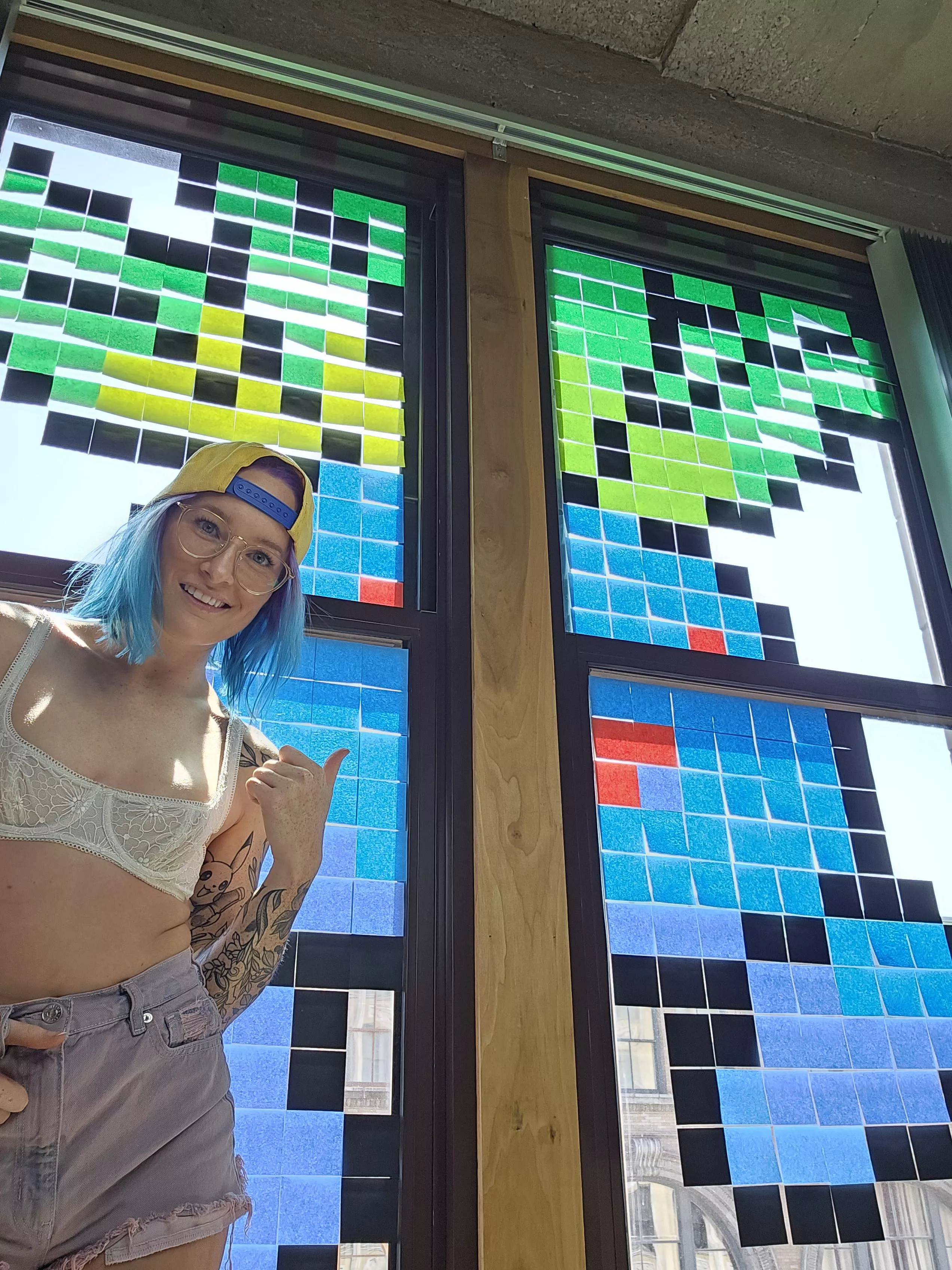 Bubbly Blue Haired Birthday Girl 🥳 posted by _MyLittlePanda_