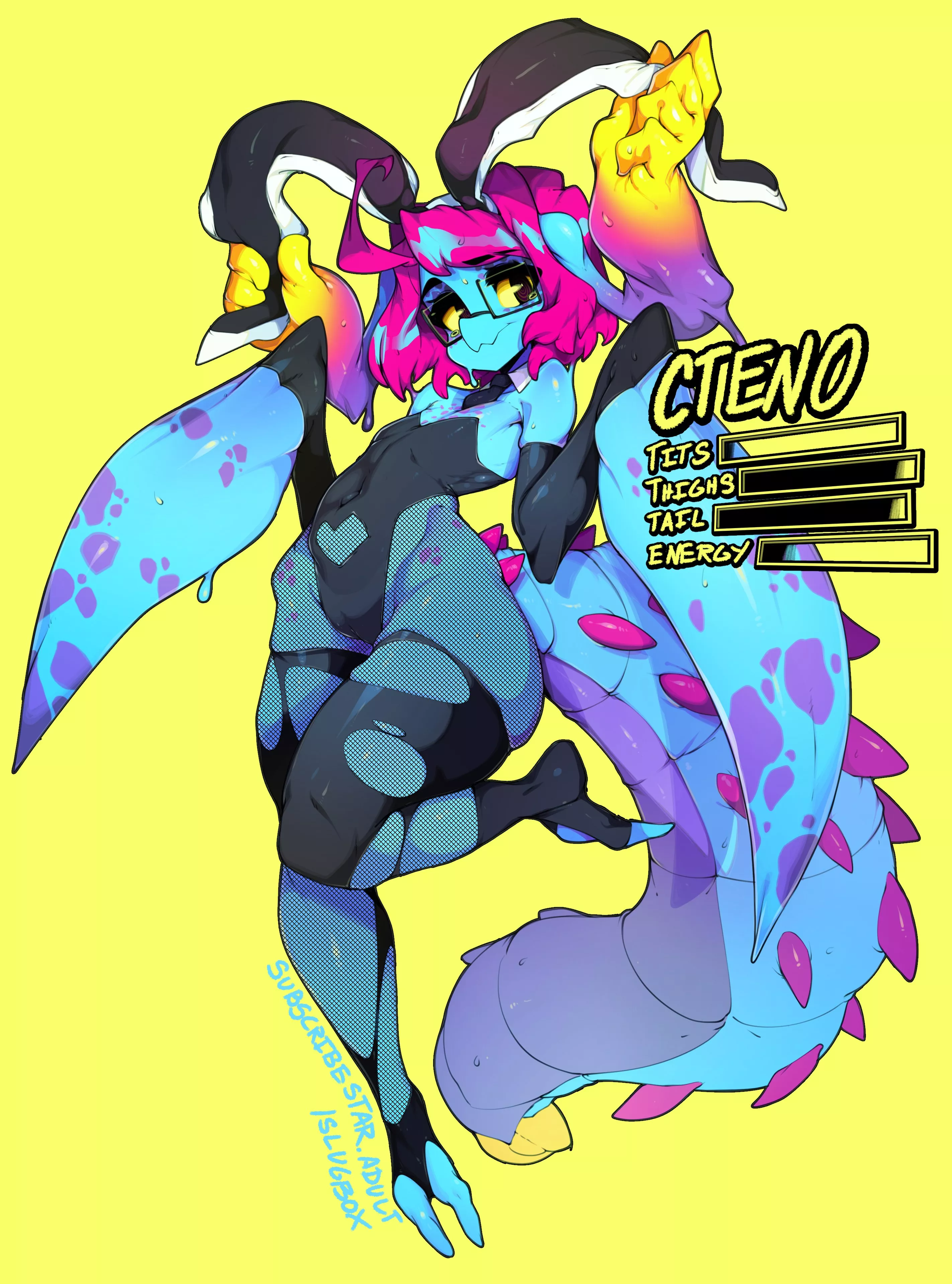 Bunny Girl Cteno by @slugbox posted by FidoMix_Felicia