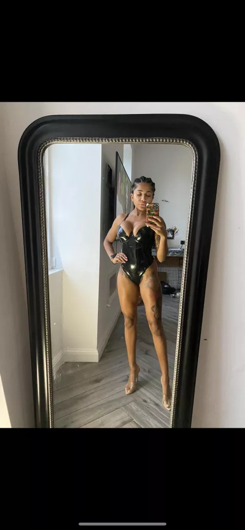 Bursting out my latex bodysuit by FaithlessnessThin842