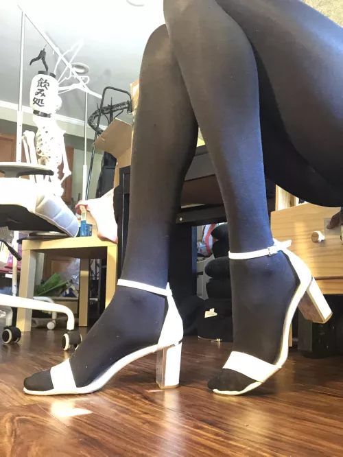 I love ankle strap heels by MissxNatalia